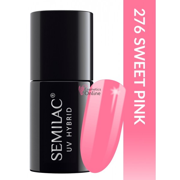 Oja UV Semilac 276 Pastell Sweet Pink 7 ml